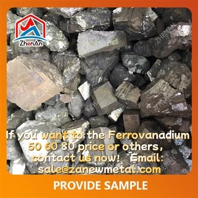 10-50 mm Ferro Vanaadium 80 sulam 58-65%